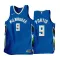 Maglia Milwaukee Bucks Bobby Portis JR 9 City Edition 2022-23 Swingman Blu - Uomo