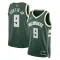 Maglia Milwaukee Bucks Bobby Portis JR 9 Icon Edition Swingman Verde - Uomo