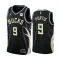 Maglia Milwaukee Bucks Bobby Portis JR 9 Jordan Statement Edition Swingman Nero - Uomo