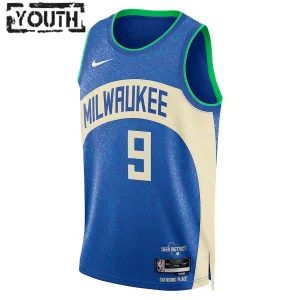 Maglia Milwaukee Bucks Bobby Portis Jr City Edition 2023-24 Swingman Royal - Bambino