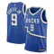Maglia Milwaukee Bucks Bobby Portis JR City Edition 2024-25 Swingman Blu - Uomo