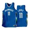 Maglia Milwaukee Bucks Brook Lopez 11 City Edition 2022-23 Swingman Blu - Uomo