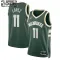 Maglia Milwaukee Bucks Brook Lopez 11 Icon Edition Swingman Verde - Bambino