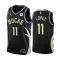 Maglia Milwaukee Bucks Brook Lopez 11 Jordan Statement Edition Swingman Nero - Uomo