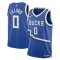 Maglia Milwaukee Bucks Damian Lillard City Edition 2024-25 Swingman Blu - Uomo