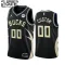Maglia Milwaukee Bucks Jordan Personalizzata Statement Edition Swingman Nero - Bambino