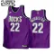 Maglia Milwaukee Bucks Khris Middleton 22 purple Classic Edition 2022-23 Swingman - Bambino