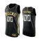 Maglia Milwaukee Bucks Limited Personalizzata Golden Edition Swingman Nero - Uomo