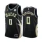 Maglia Milwaukee Bucks Marjon Beauchamp 0 Jordan Statement Edition Swingman Nero - Uomo