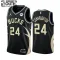 Maglia Milwaukee Bucks Pat Connaughton 24 Jordan Statement Edition Swingman Nero - Bambino