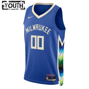 Maglia Milwaukee Bucks Personalizzata City Edition 2022-23 Swingman - Bambino