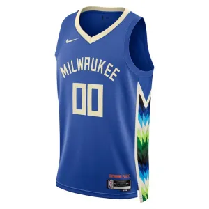 Maglia Milwaukee Bucks Personalizzata City Edition 2022-23 Swingman - Uomo