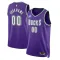 Maglia Milwaukee Bucks Personalizzata Classic Edition 2022-23 Swingman Viola - Uomo
