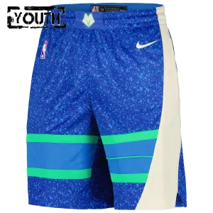 Pantaloncini Milwaukee Bucks City Edition 2023-24 Swingman - Bambino