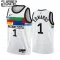 Maglia Minnesota Timberwolves Anthony Edwards 1 City Edition 2022-23 Swingman Bianco - Bambino