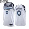 Maglia Minnesota Timberwolves D Angelo Russell 0 Association Edition Swingman Bianco - Bambino