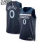 Maglia Minnesota Timberwolves D Angelo Russell Icon Edition Swingman Navy - Bambino