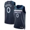 Maglia Minnesota Timberwolves D Angelo Russell Icon Edition Swingman Navy - Uomo