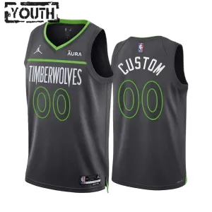 Maglia Minnesota Timberwolves Jordan Personalizzata Statement Edition Swingman - Bambino Maglia Minnesota Timberwolves Jordan Personalizzata Statement Edition Swingman - Bambino