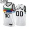 Maglia Minnesota Timberwolves Personalizzata City Edition 2022-23 Swingman Bianco - Bambino