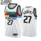 Maglia Minnesota Timberwolves Rudy Gobert 27 City Edition 2022-23 Swingman Bianco - Bambino