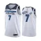 Maglia Minnesota Timberwolves Wendell Moore JR 7 Association Edition Swingman Bianco - Uomo