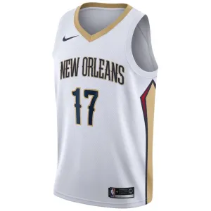 Maglia New Orleans Pelicans jonas valanciunas 17 Association Edition Swingman Bianco - Uomo