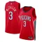 Maglia New Orleans Pelicans Jordan CJ Mccollum 3 Statement Edition Swingman Rosso - Uomo