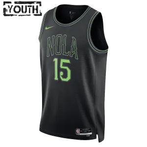Maglia New Orleans Pelicans Jose Alvarado City Edition 2023-24 Swingman Blu - Bambino