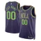 Maglia New Orleans Pelicans Personalizzata City Edition 2024-25 Swingman Viola - Uomo