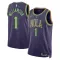 Maglia New Orleans Pelicans Zion Williamson City Edition 2024-25 Swingman Viola - Uomo