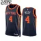 Maglia New York Knicks Derrick Rose 4 Jordan Statement Edition Swingman Navy - Bambino