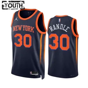 Maglia New York Knicks Julius Randle 30 Jordan Statement Edition Swingman Navy - Bambino Maglia New York Knicks Julius Randle 30 Jordan Statement Edition Swingman Navy - Bambino