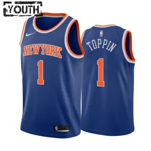 Maglia New York Knicks Obi Toppin 1 Icon Edition Swingman - Bambino