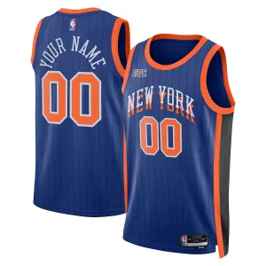 Maglia New York Knicks Personalizzata City Edition 2023-24 Swingman - Uomo