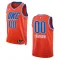 Maglia Oklahoma City Thunder Jordan Personalizzata Statement Edition 2022-23 Swingman Arancione - Uomo