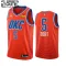 Maglia Oklahoma City Thunder Luguentz Dort 5 Jordan Statement Edition 2022-23 Swingman Arancione - Bambino