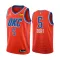 Maglia Oklahoma City Thunder Luguentz Dort 5 Jordan Statement Edition 2022-23 Swingman Arancione - Uomo