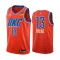 Maglia Oklahoma City Thunder Ousmane Dieng 13 Jordan Statement Edition 2022-23 Swingman Arancione - Uomo