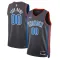 Maglia Oklahoma City Thunder Personalizzata City Edition 2022-23 Swingman Nero - Uomo