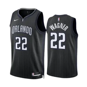 Maglia Orlando Magic Franz Wagner 22 City Edition 2022-23 Swingman Nero - Uomo Maglia Orlando Magic Franz Wagner 22 City Edition 2022-23 Swingman Nero - Uomo