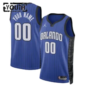 Maglia Orlando Magic Jordan Personalizzata Statement Edition Swingman Blu - Bambino