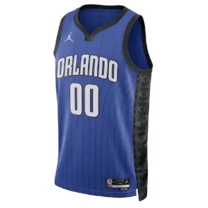 Maglia Orlando Magic Jordan Personalizzata Statement Edition Swingman Blu - Uomo