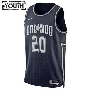 Maglia Orlando Magic Markelle Fultz City Edition 2023-24 Swingman Navy - Bambino