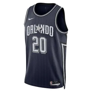 Maglia Orlando Magic Markelle Fultz City Edition 2023-24 Swingman Navy - Uomo
