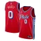 Maglia Philadelphia 76ers Jordan Tyrese Maxey 0 Statement Edition Swingman Rosso - Uomo