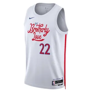 Maglia Philadelphia 76ers Matisse Thybulle 22 City Edition 2022-23 Swingman Bianco - Uomo
