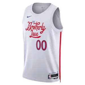 Maglia Philadelphia 76ers Personalizzata City Edition 2022-23 Swingman - Uomo