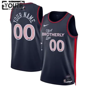 Maglia Philadelphia 76ers Personalizzata City Edition 2023-24 Swingman - Bambino