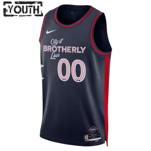 Maglia Philadelphia 76ers Personalizzata City Edition 2023-24 Swingman - Bambino